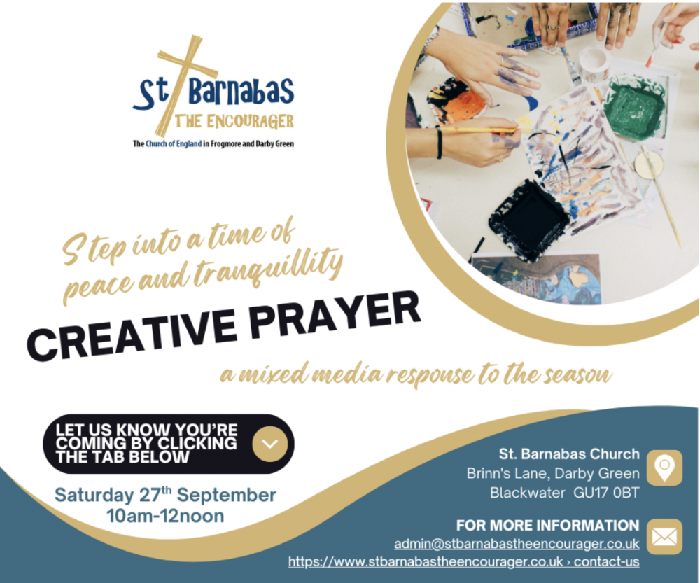 Benefice Morning of Creative Prayer